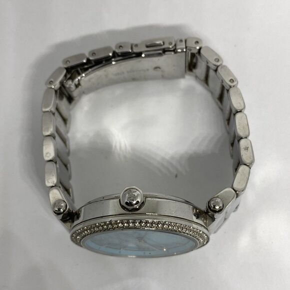 Michael Kors MK6373 Womens Silver Stainless Steel Analog Dial Quartz Watch VK763 - Picture 8 of 12